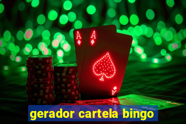 gerador cartela bingo